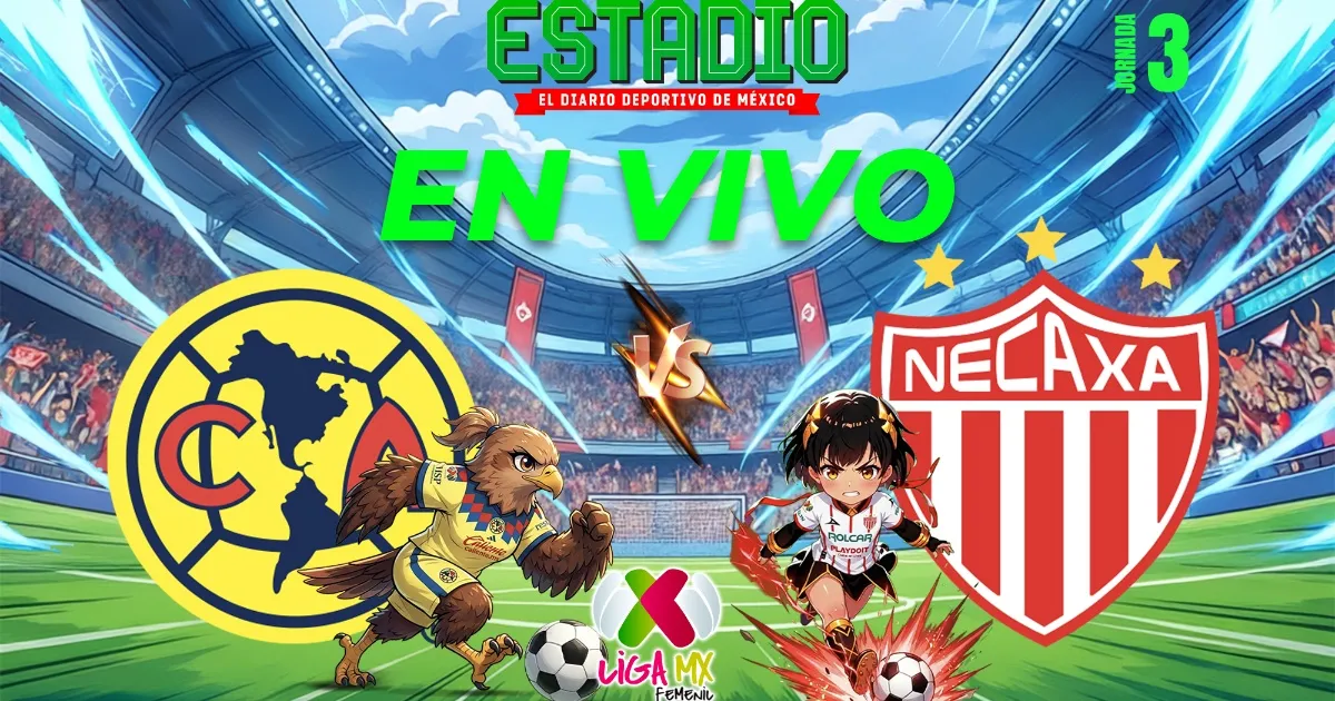 América Femenil vs Necaxa EN VIVO hoy. Partido de las Águilas en Liga ...