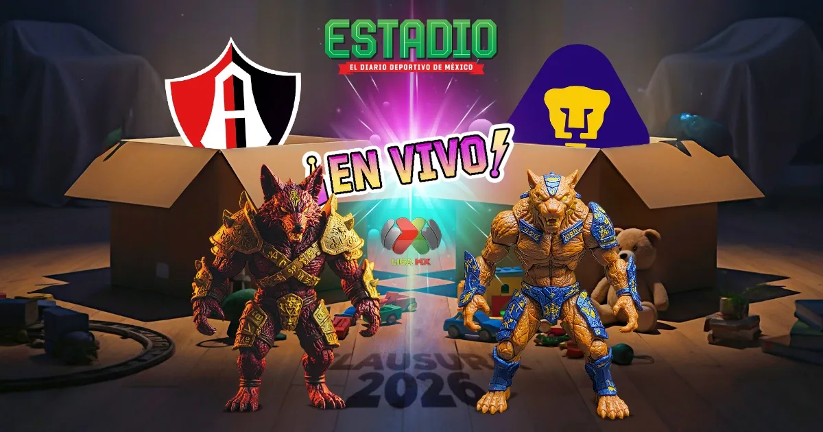 Atlas - Pumas EN VIVO hoy. Partido de la UNAM | Liga MX 2026 online