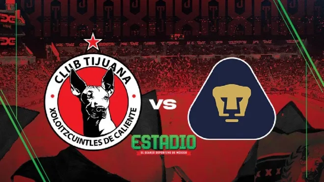 Tijuana vs Pumas EN VIVO HOY. Goles y estadísticas de la Jornada 8 en ...