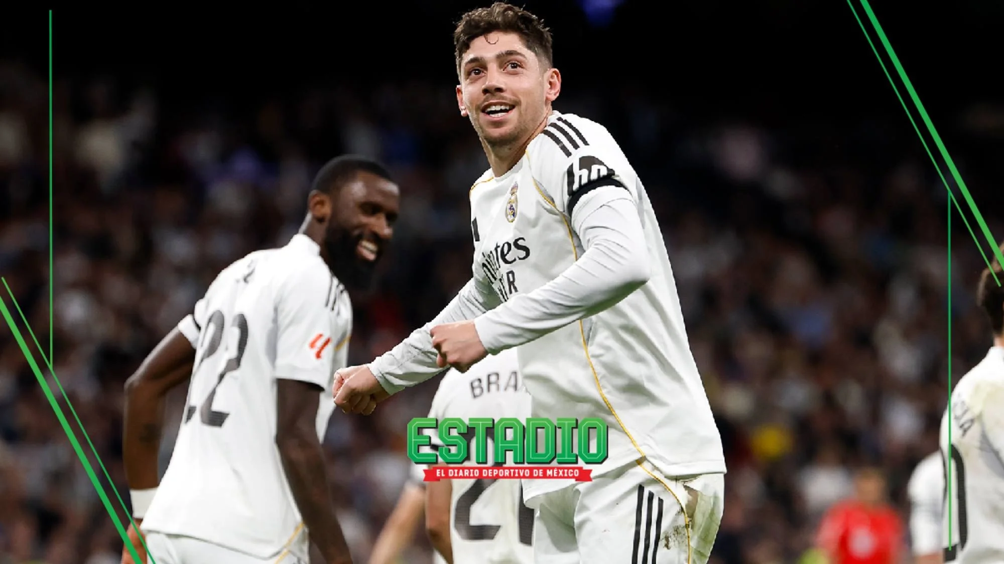 Real Madrid golea 4-1 al Elche y mete presión al Barcelona