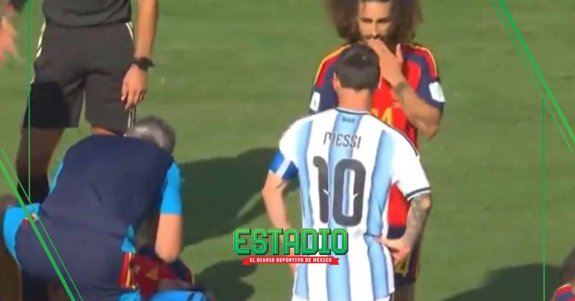 Mundial 2026: Lionel Messi acusa a Cucurella de taparse la boca